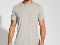 Camiseta Fitness Masculina Mescla Dlk Areia