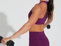Short Fitness Feminino Com Bolso No Cós Roxo Básico Dlk