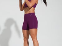 Short Fitness Feminino Roxo Básico Dlk