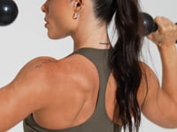 Top Fitness Feminino Modelo Nadador Verde Básico Dlk