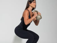 Macacão Fitness Feminino Preto Básico Dlk