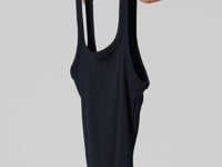 Camiseta Feminina Canelada Motion Lines Dlk Preto