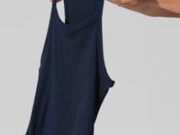 Camiseta Feminina Nadador Canelada Motion Lines Dlk Azul Marinho