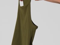 Camiseta Feminina Nadador Canelada Motion Lines Dlk Verde Oliva