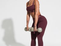 Top Fitness Feminino Com Bojo E Alças De Elástico Activity Dlk Vinho