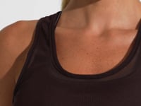 Camiseta Fitness Feminina De Tule Activity Dlk Marrom Café