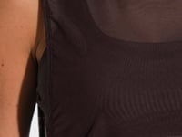 Camiseta Fitness Feminina De Tule Com Elástico Nas Laterais Activity Dlk Marrom Café