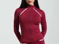 Casaco Fitness Feminino com Elástico Athletic Dlk Vermelho Cereja