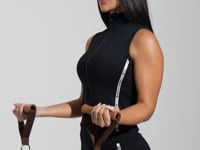 Colete Fitness Feminino com Elástico Athletic Dlk Preto