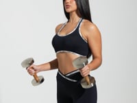 Legging Fitness Feminina com Cós Transpassado e Elástico Athletic Dlk Preto