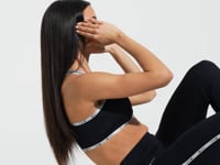 Legging Fitness Feminina com Bolsos e Elástico Athletic Dlk Preto