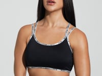 Top Fitness Feminino com Alças Duplas de Elástico Athletic Dlk Preto