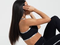 Top Fitness Feminino Nadador com Elástico Athletic Dlk Preto