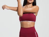 Top Fitness Feminino com Alças Duplas de Elástico Athletic Dlk Vermelho Cereja