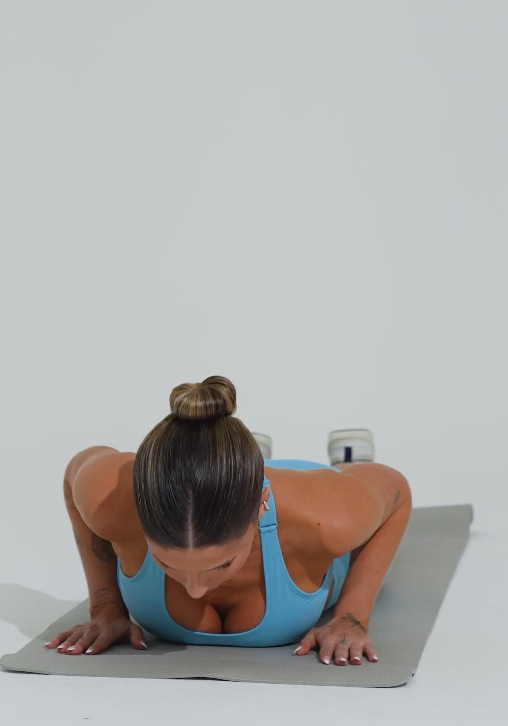 Top Fitness Feminino Com Alças Reguláveis Soul Dlk Azul