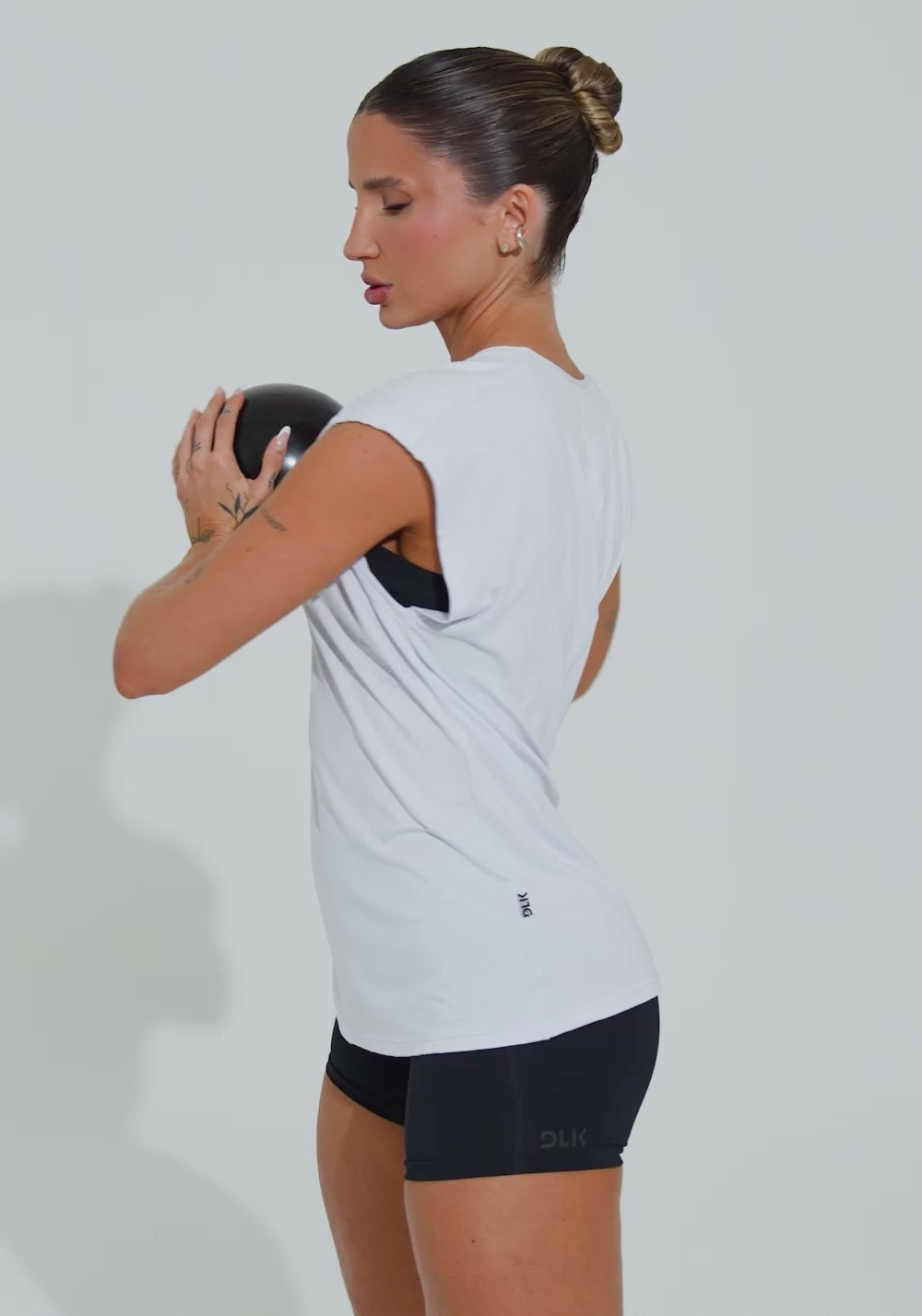 Blusa Feminina Com Manga Curta Soul Dlk Branco