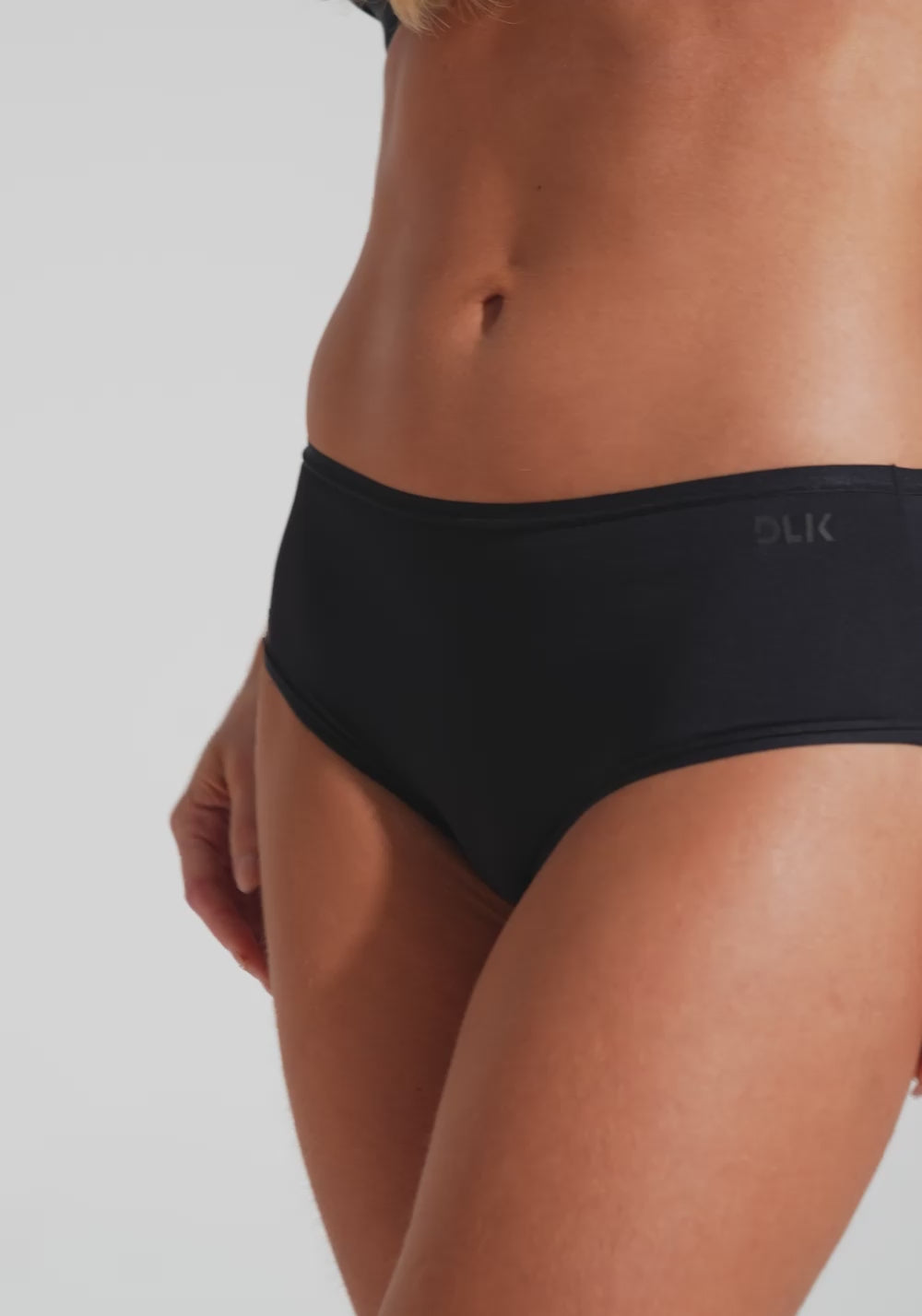 Calcinha Boyshort Poliamida Intimate Dlk Preto