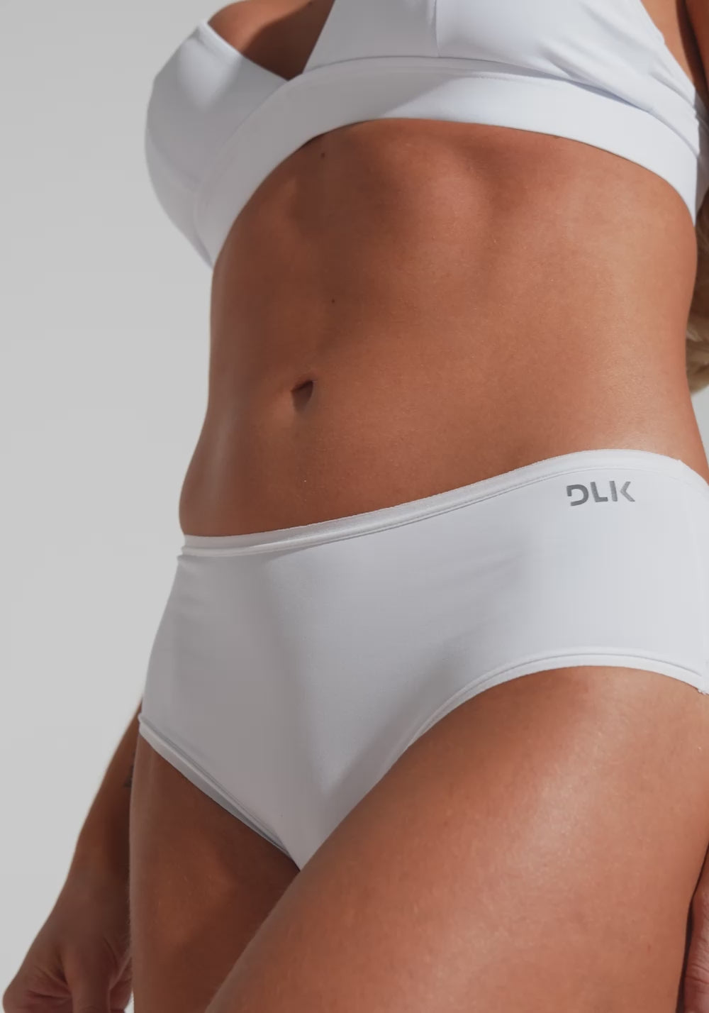 Calcinha Boyshort Poliamida Intimate Dlk Branco