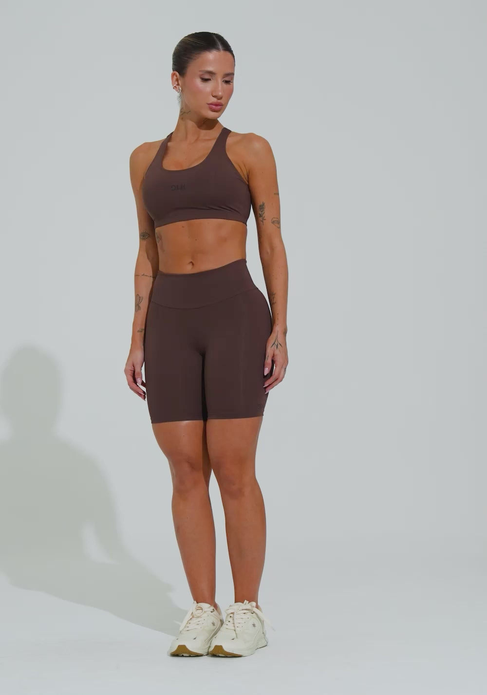 Bermuda Fitness Feminina Soul Dlk Marrom