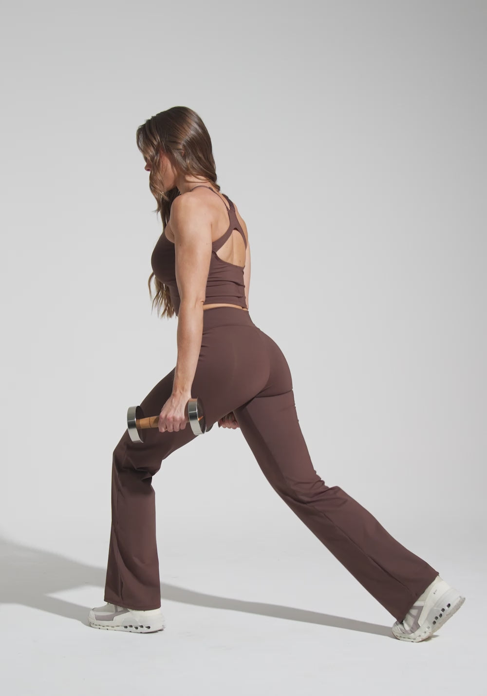 Calça Flare Feminina Soul Dlk Marrom