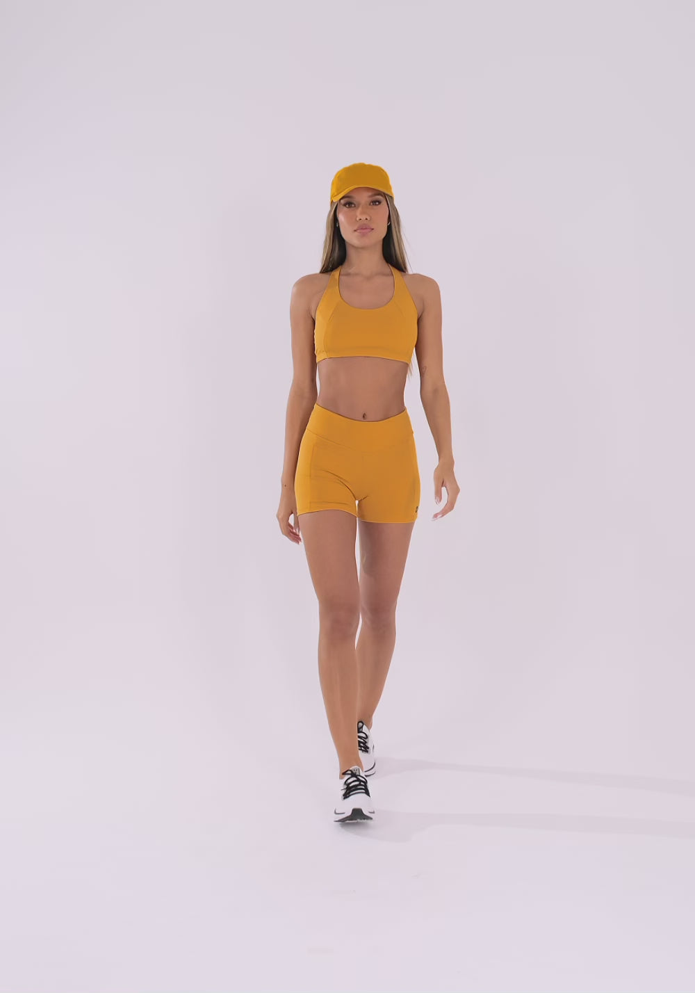 Boné Bordado Amarelo Dlk