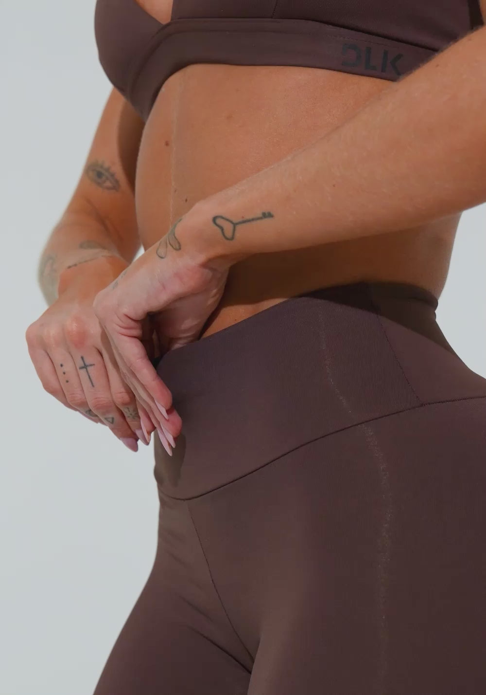 Bermuda Ciclista Feminina Soul Dlk Marrom