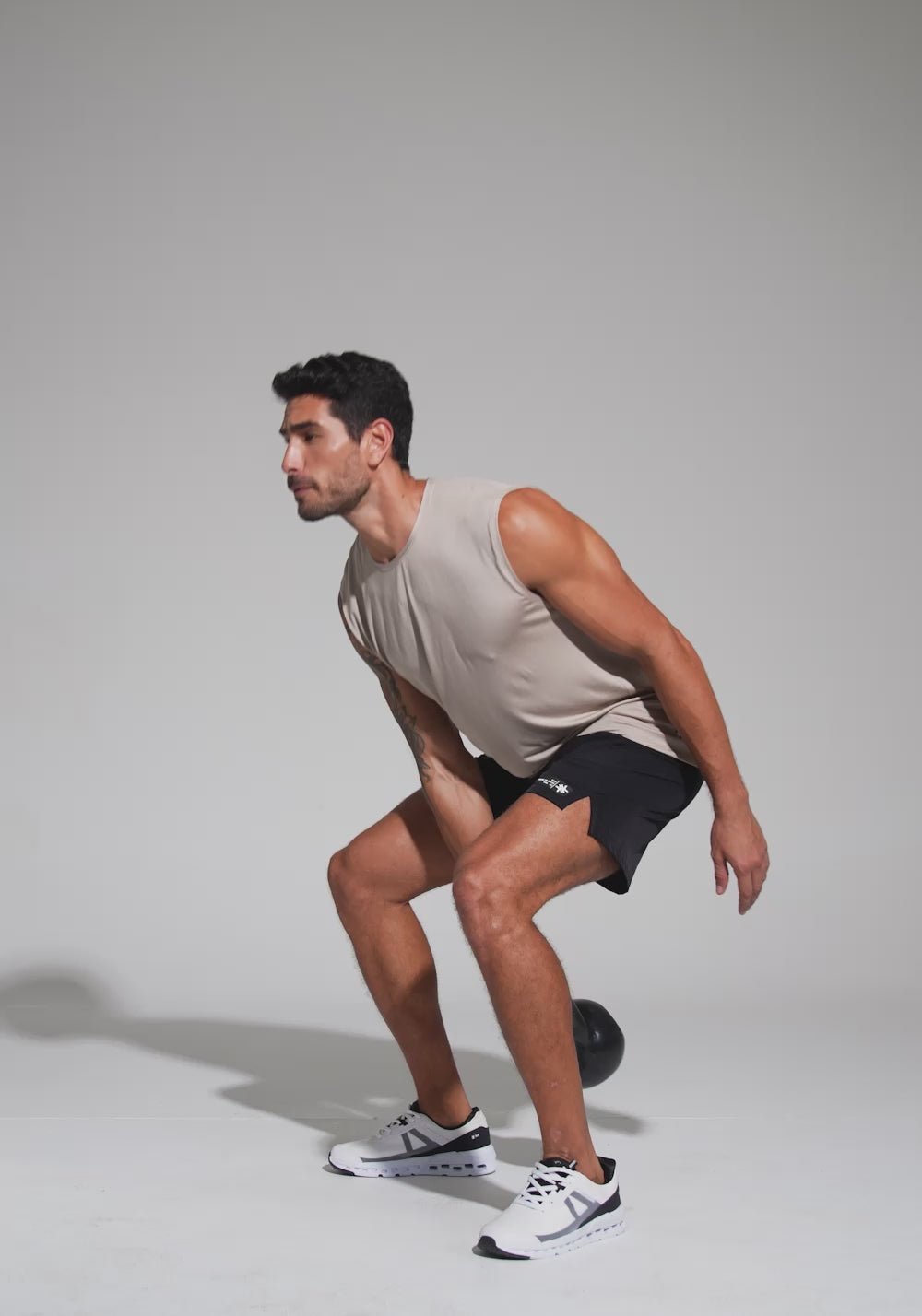 Regata Fitness Masculina Modal Dlk Areia