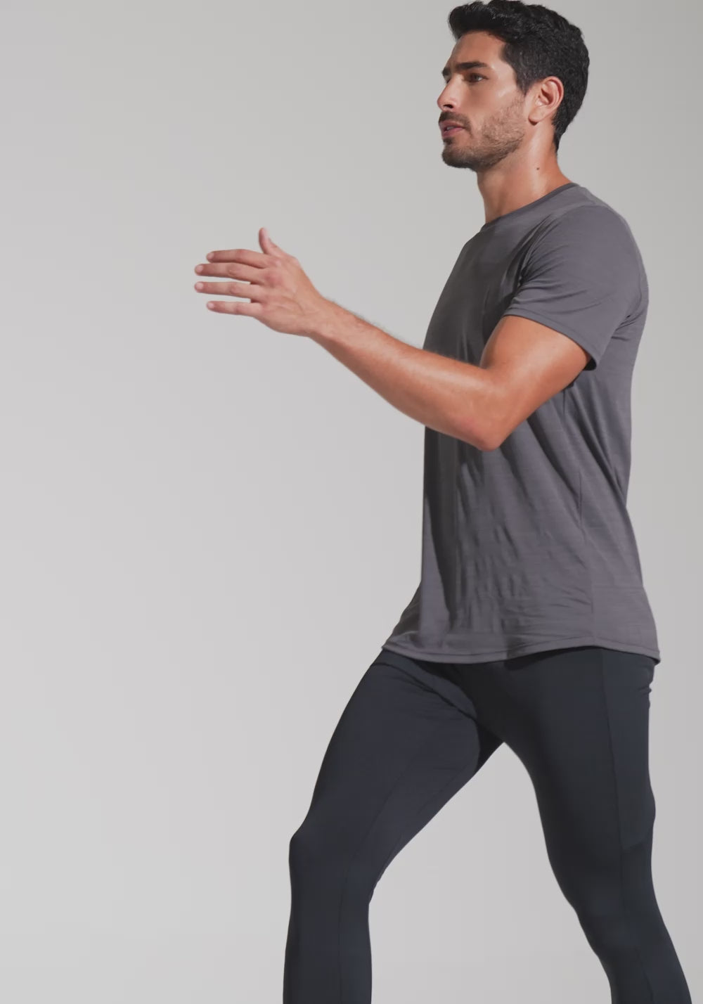 Calça Legging Masculina Segunda Pele com Bolsos Dlk Preto