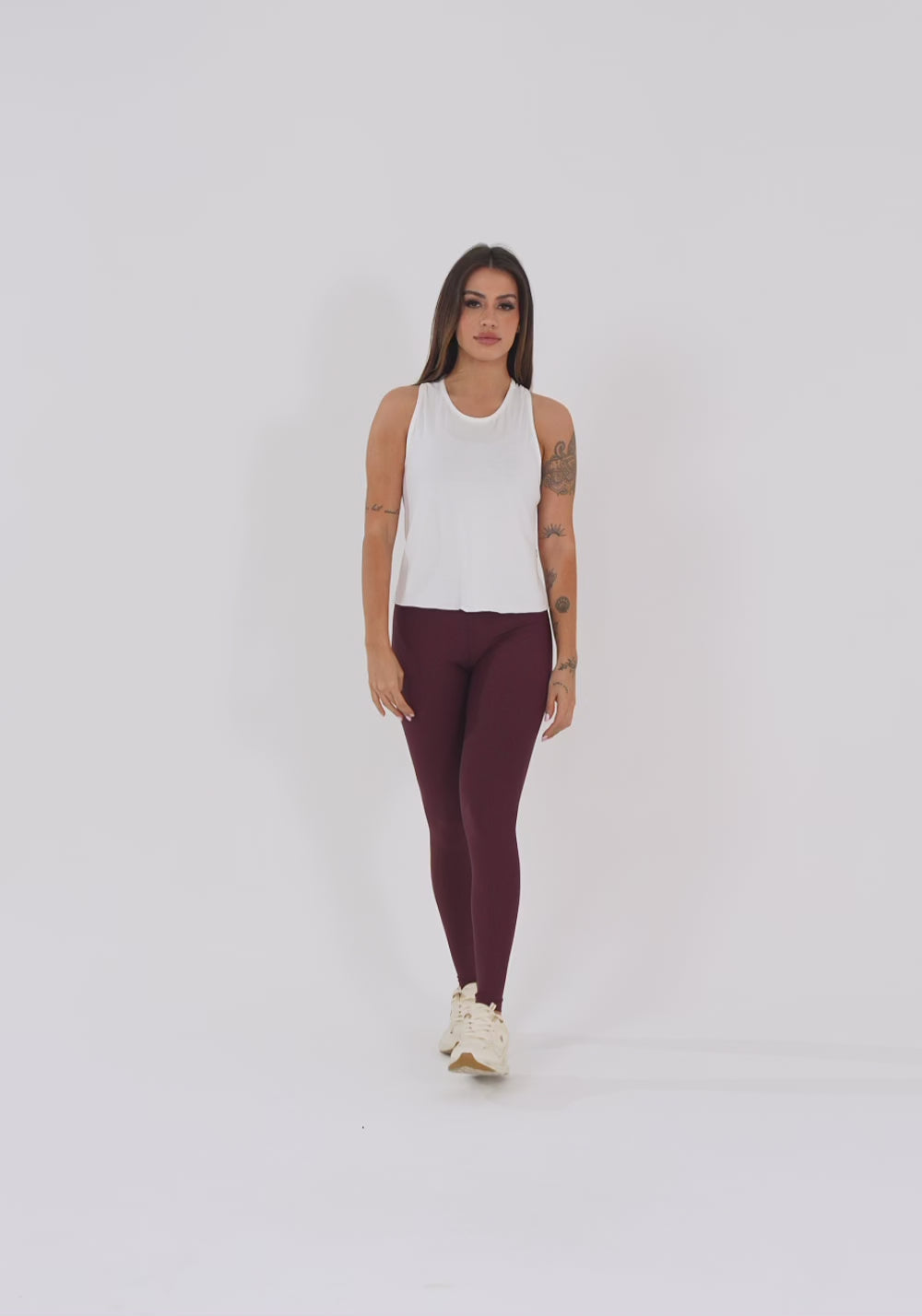 Cropped Feminino Off White Aura Dlk