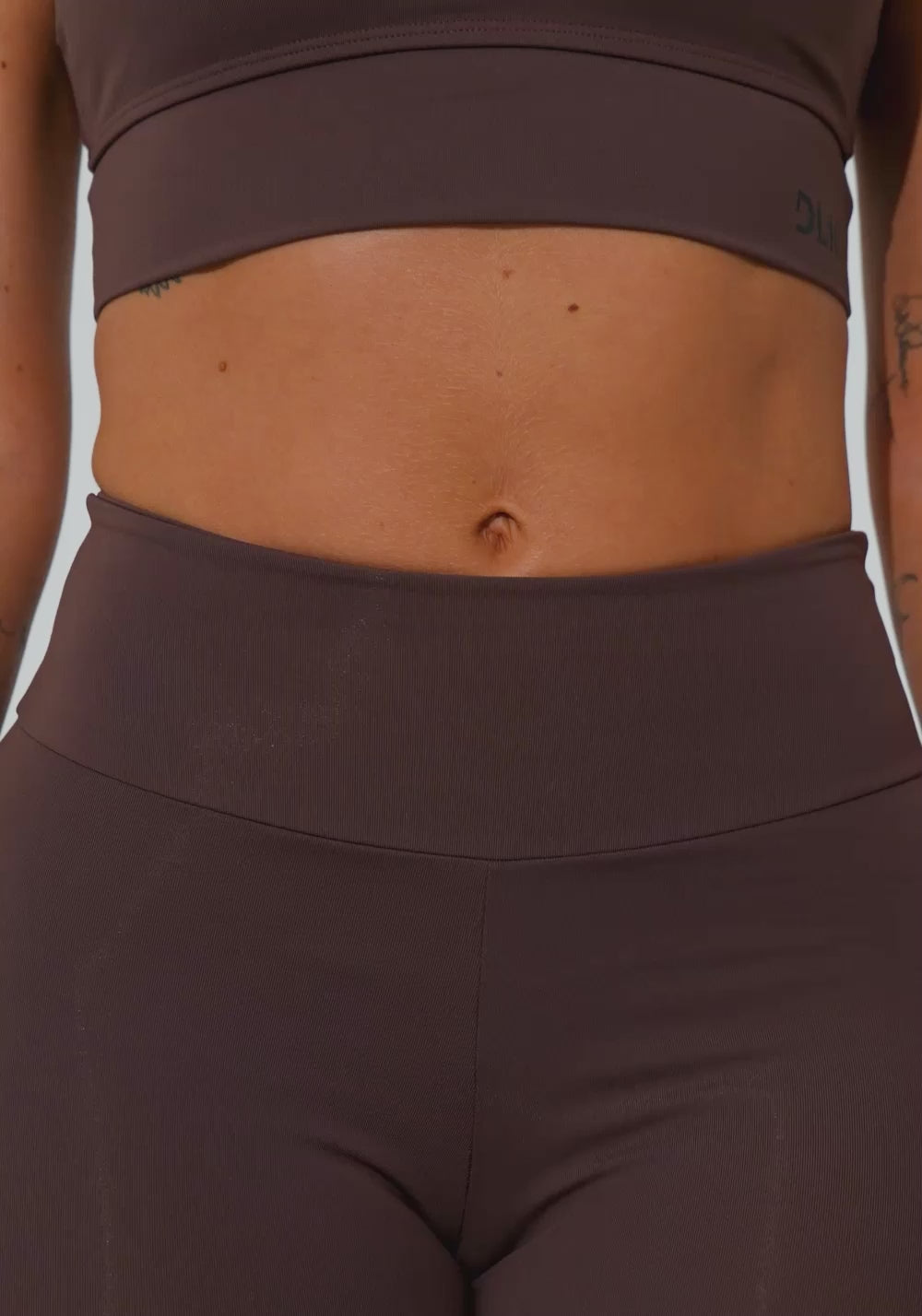 Legging Fitness Feminina Soul Dlk Marrom