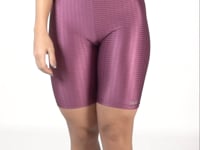Bermuda Modelo Ciclista Happiness Texturizada Roxo Dlk
