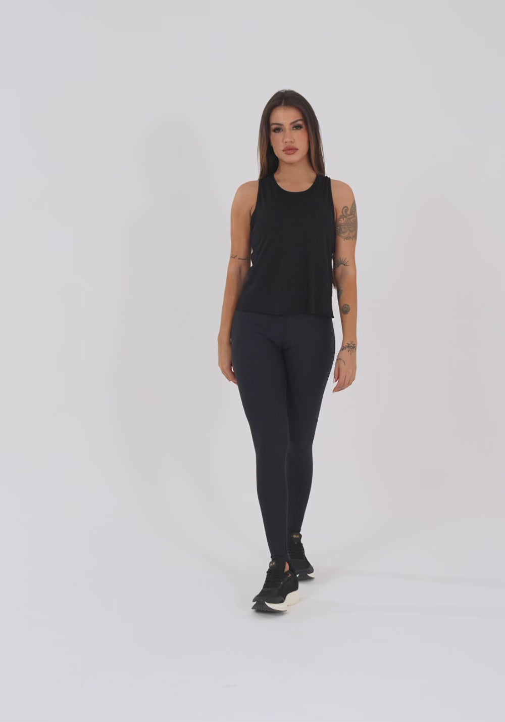 Cropped Feminino Preto Aura Dlk