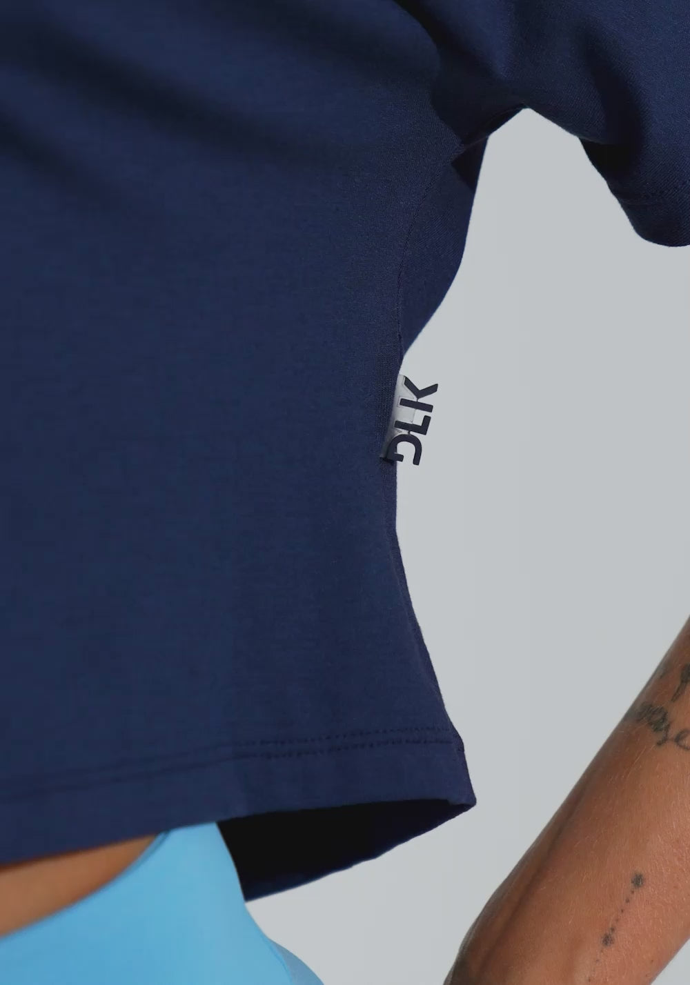 Cropped Feminino Soul Dlk Azul Marinho