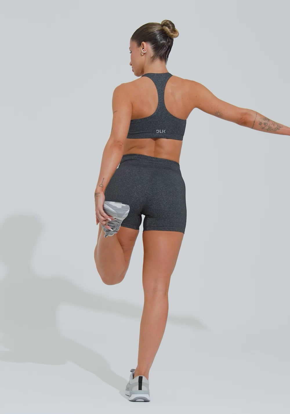 Short Fitness Feminino Soul Dlk Mescla