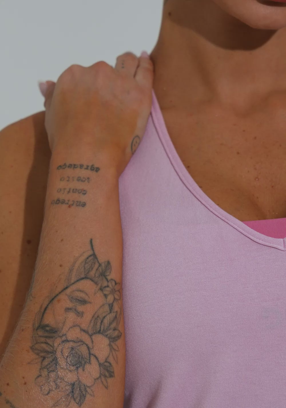 Camiseta Fitness Feminina Modelo Nadador Soul Dlk Rosa