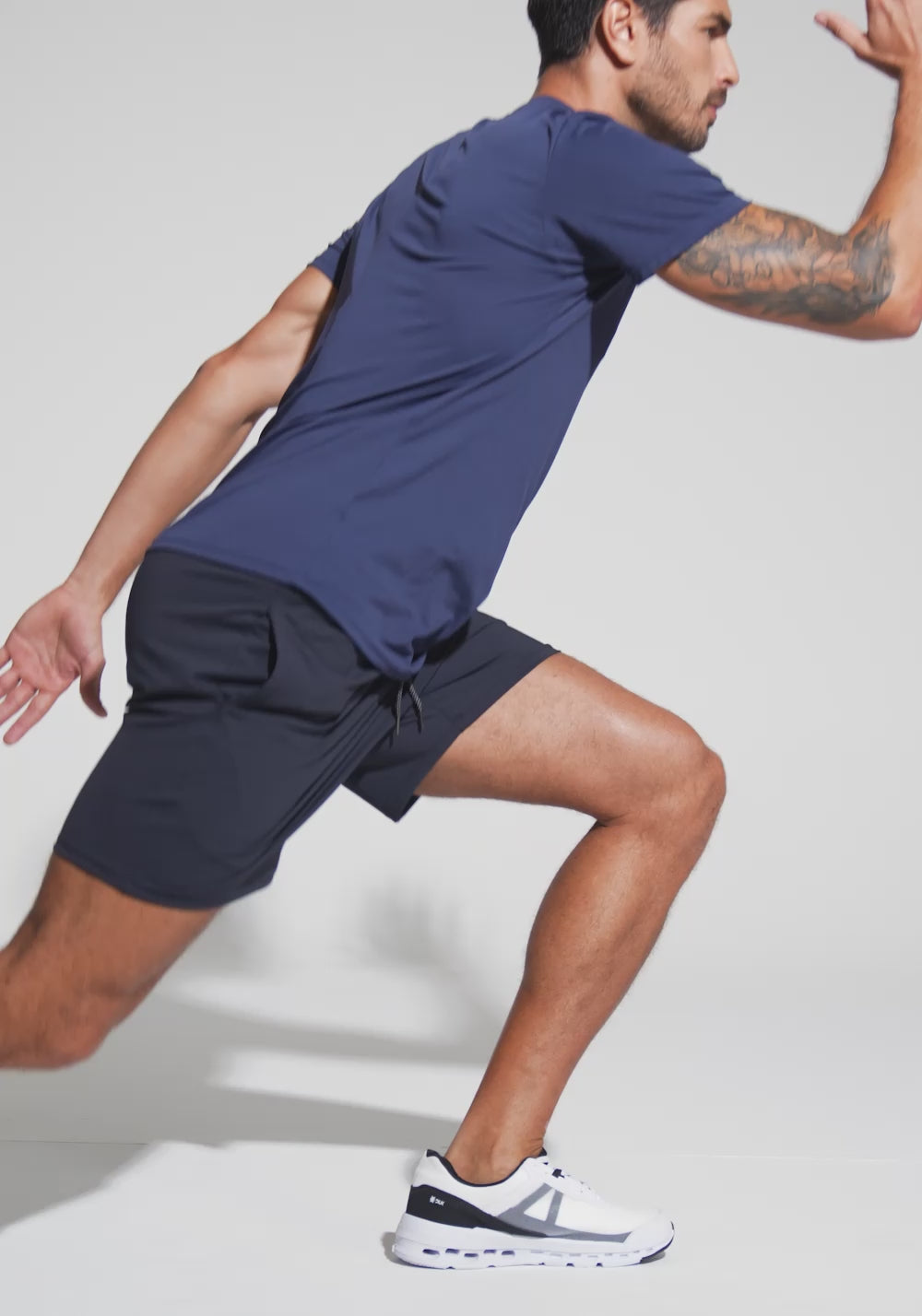 Short Fitness Masculino com Bolsos Dlk Preto