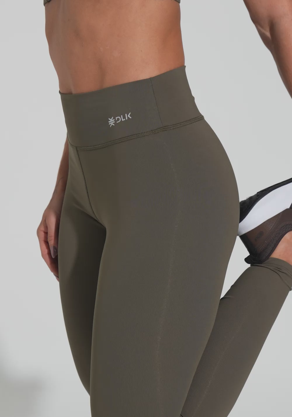 Legging Fitness Feminina Verde Básica Dlk